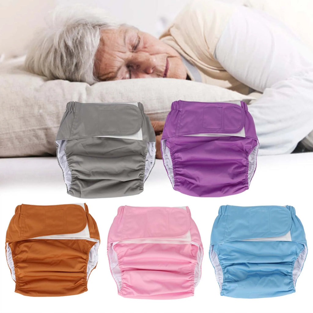 Adult Diapers Diapers Pocket Nappies Waterproof Diapers Washable Reusable Adult Elderly Cloth Diapers Pocket Nappies