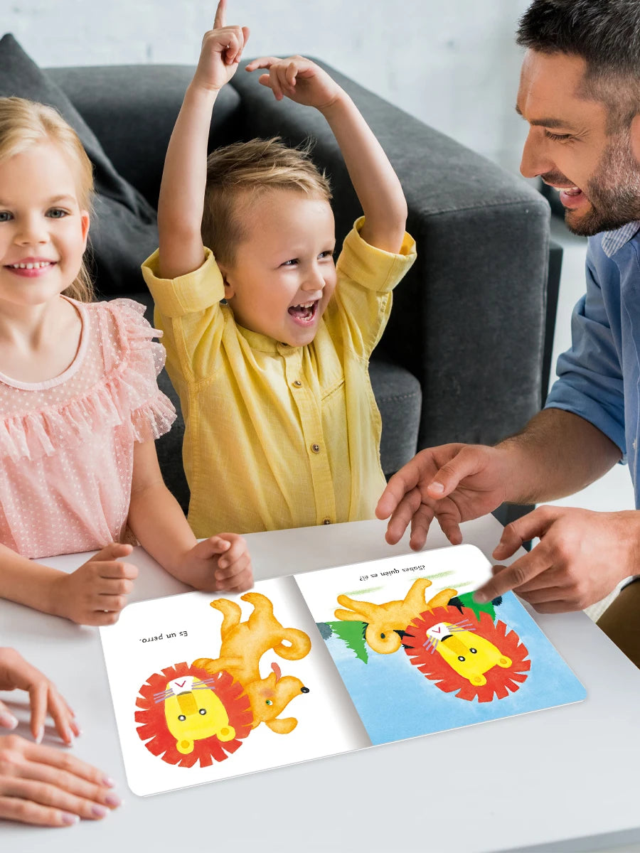 1 Set of 10 Spanish Children's Storybooks Children's Books Enlightenment Puzzle Books Early Learning Books Children's Gifts