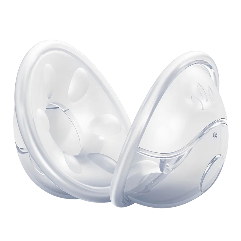 MAMIJOY Silicon 2Pcs Breastpad Saver Shield Breast Milk Collector BPA Free Penampung ASI