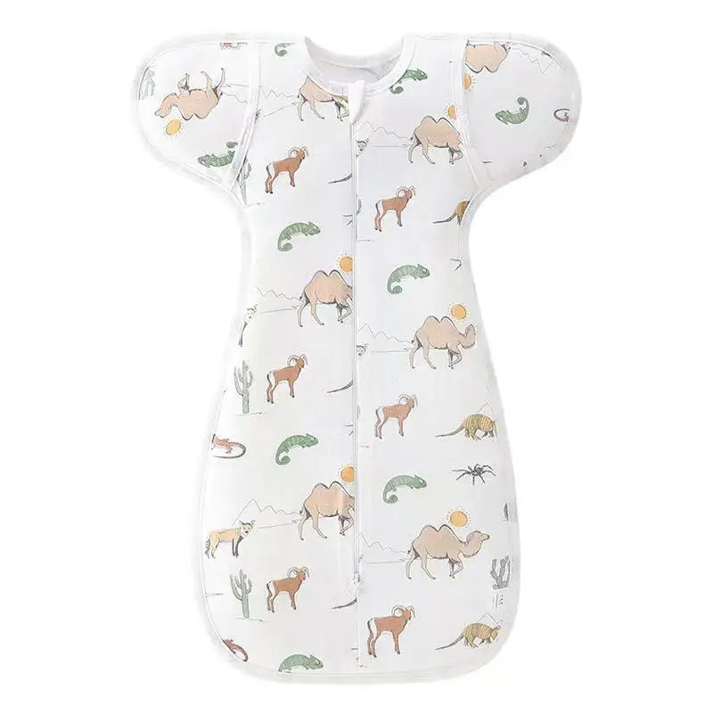 100%Cotton 0-6 Months Newborn Swaddle Sleepsack New Born Baby Swaddling Bedding ﻿