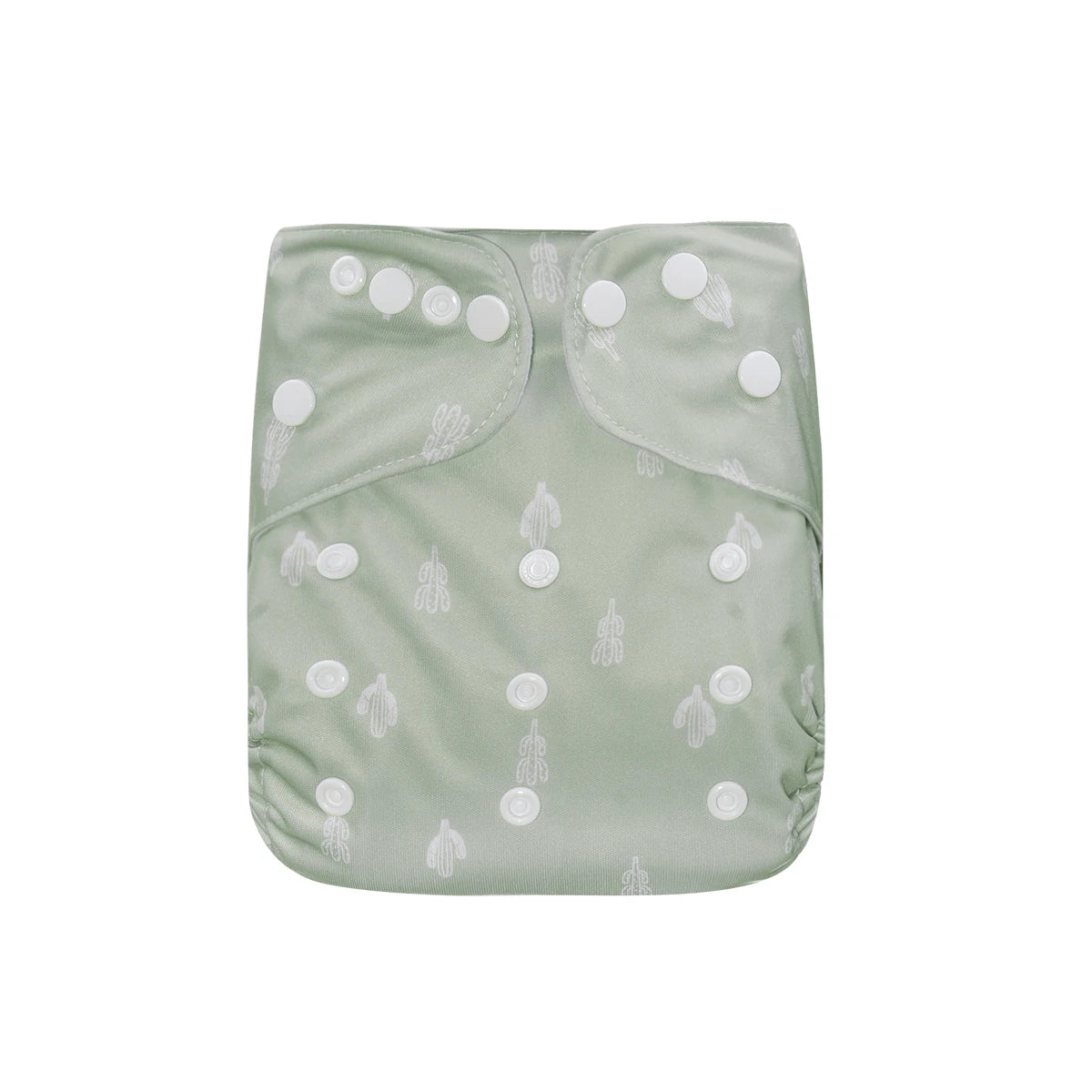 Elinfant 1pc Reusable Cloth Diaper Dry Fast Suede Cloth Inner Waterproof adjustable Baby Cloth Diaper For 3-15kg