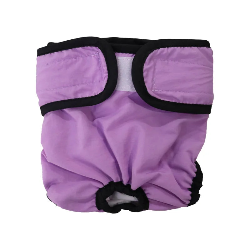 Washable Female Dog Diapers  Premium Reusable Diapers for Dogs in Heat Dog Diapers Female for Pet Iwith Adjustable Snaps